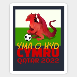 Wales Qatar World Cup 2022 Magnet